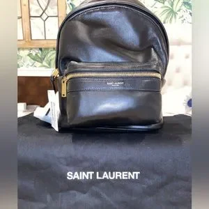 Saint Laurent | Bags | Saint Laurent Leather Toy City Backpack